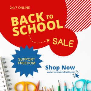 Shop Back To School Sale at FREE WORLD MALL